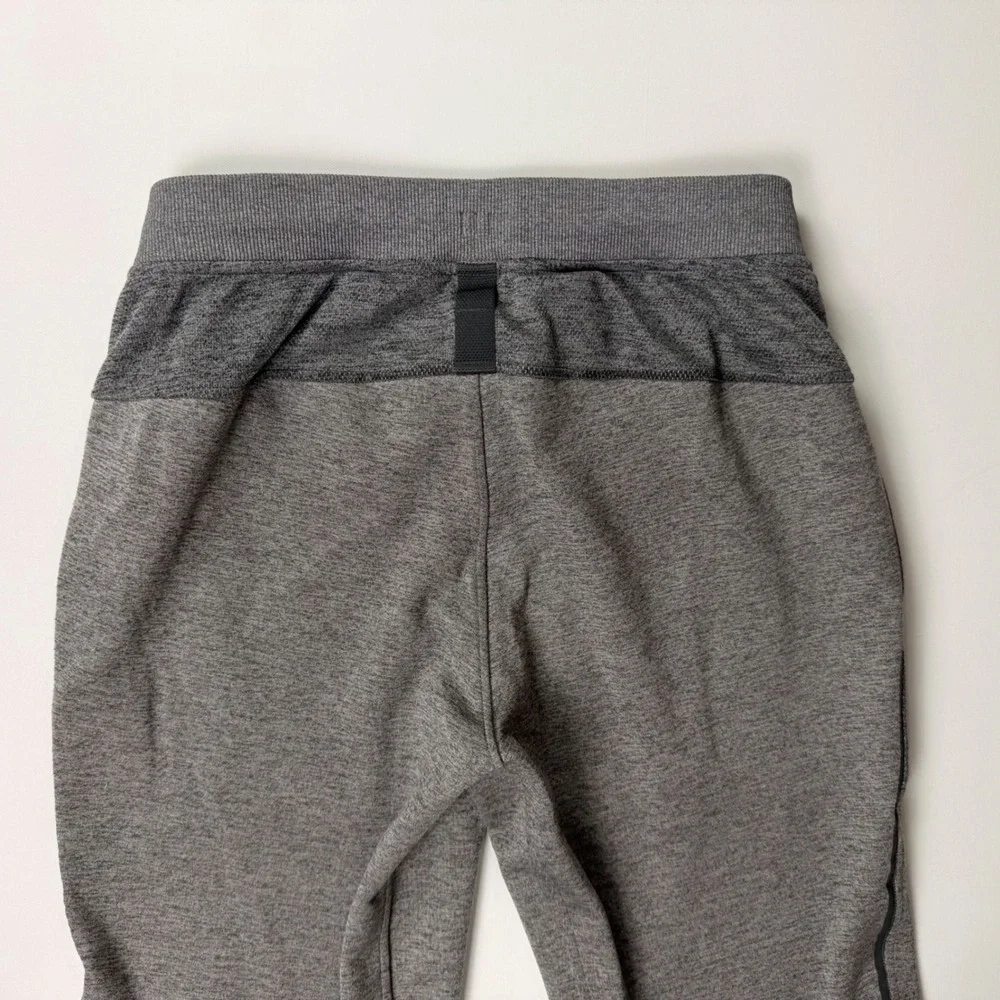 Lululemon Jogger Pants Men Sz M Grey Heathered‎ Tech Fleece Casual Athleisure - Picture 5 of 11